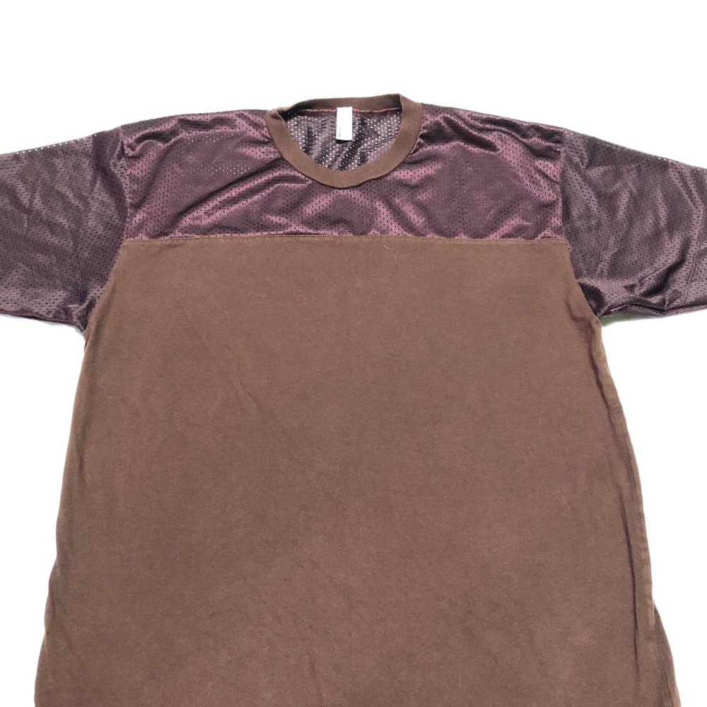 Maroon American apparel t-shirt